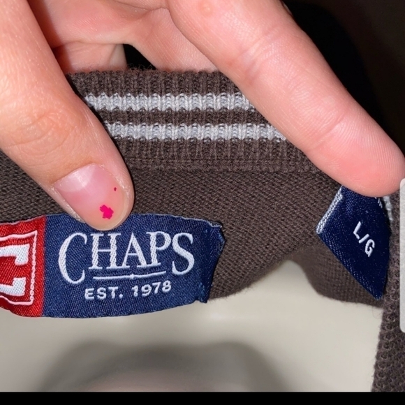 Chaps sweater large - Picture 3 of 3